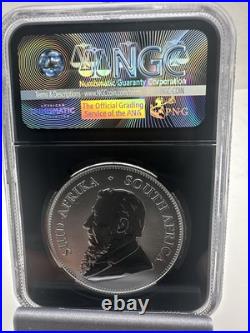 2017 South Africa 50th ANNIV. Krugerrand NGC SP70 1oz. 999 Silver 1st Release