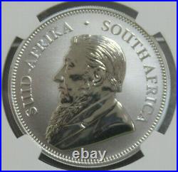2017 South Africa 50th Anniversary Krugerrand 1oz Silver NGC SP70