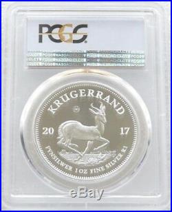 2017 South Africa 50th Anniversary Krugerrand Silver Proof 1oz Coin PCGS PR69 DC