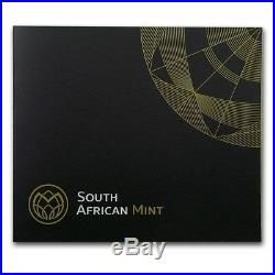 2017 South Africa 50th Anniversary Privy 1 oz. 999 Silver Krugerrand Proof Coin