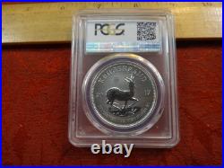 2017 South Africa 50th Anniversary Silver Krugerrand PCGS Graded MS69
