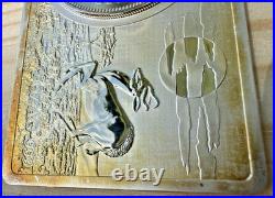 2017 South Africa Krugerrand 50th Anniversary 3 oz Silver Coin-Bar #0079