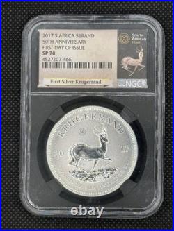 2017 South Africa Krugerrand FDOI NGC SP70 #687
