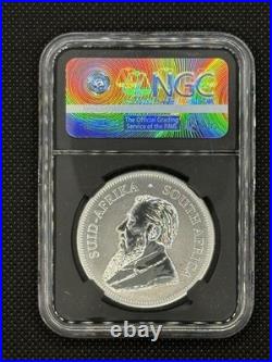 2017 South Africa Krugerrand First Day IssueNGC SP70 1oz Silver #72