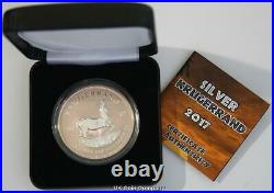 2017 South Africa Krugerrand Premium 1 oz Silver Rose Gold Coin