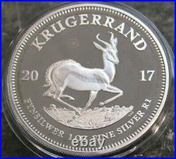 2017 South Africa Krugerrand Proof 1 oz Silver