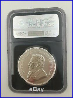 2017 South Africa Krugerrand Silver. 999 1oz 1st Day NGC SP70 Coin