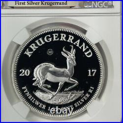 2017 South Africa Krugerrand Silver NGC GEM Proof