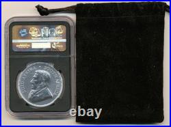 2017 South Africa One Troy Ounce Silver Krugerrand 50th Anniversary Ngc Sp70