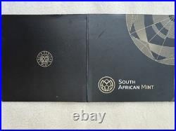 2017 South Africa Silver $1 Rand 50th Anniversary Early Release SP70 NGC + COA