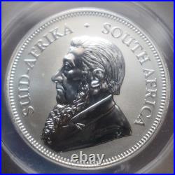 2017 South Africa Silver Krugerrand 50th Anniv Anacs Ms69dcam (1)