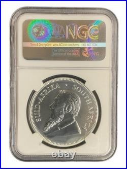 2017 South Africa Silver Krugerrand 50th Anniversary 1st Releases SP70 NGC