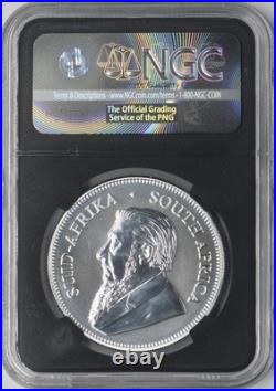 2017 South Africa Silver Krugerrand 50th Privy NGC SP70 ER withCOA? COINGIANTS
