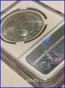 2017 South Africa Silver Krugerrand First Releases NGC SP70 50th Anniversary COA