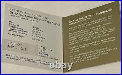 2017 South Africa Silver Krugerrand First Releases NGC SP70 50th Anniversary COA