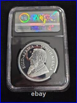 2017 South Africa Silver Krugerrand First Releases NGC SP70 50th Anniversary UC