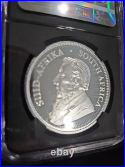 2017 South Africa Silver Krugerrand First Releases NGC SP70 50th Anniversary UC