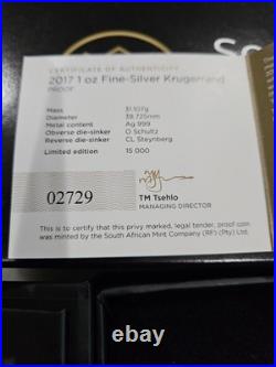 2017 South Africa Silver Krugerrand First Releases NGC SP70 50th Anniversary UC