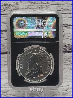 2017 South Africa Silver Krugerrand Ngc Sp70 First Day Of Issue 50th Ann