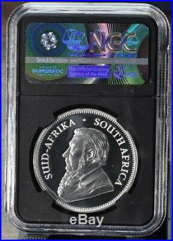 2017 South Africa Silver Rand 50th Anniv. First Rel. NGC PF70 Ultra Cameo