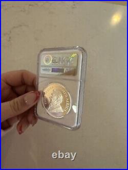 2017 South African 1 oz Silver Krugerrand 50th Anniversary PF69 Ultra Cameo