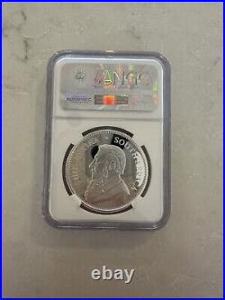 2017 South African 1 oz Silver Krugerrand 50th Anniversary PF69 Ultra Cameo