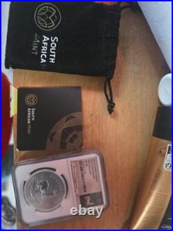 2017 South African Mint 50th Anniversary Fine Silver Krugerrand First Releases