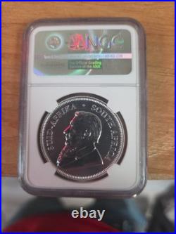 2017 South African Mint 50th Anniversary Fine Silver Krugerrand First Releases
