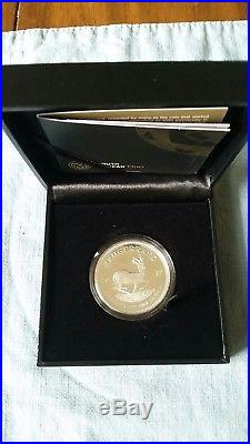 2017 silver PROOF Krugerrand. 15,000 Mintage. All Original Mint Packaging