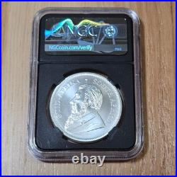 2018 1 oz Silver Krugerrand 1 gram Silver Metal Label GEM Uncirculated FDOP 1oz