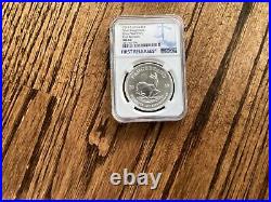 2018 SILVER KRUGERRAND GREAT WALL PRIVY NGC MS69 First Releases