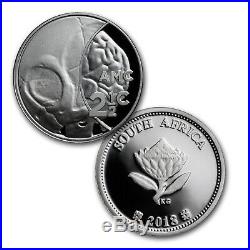 2018 S. Africa 2-Pc Silver South African Inventions CAT Scan SKU#172104