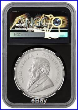 2018 S Africa S1R 1 Oz Silver Krugerrand NGC MS70 FIRST DAY OF PRODUCTION RARE