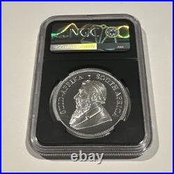 2018 S. Africa Silver Krugerrand and First Release PF 69 Ultra Cameo Black Core