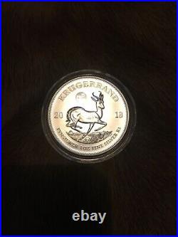 2018 Silver Krugerrand Privy Mark Of The Great Wall Of China
