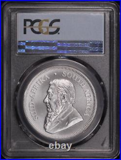 2018 South Africa 1 Rand Silver Krugerrand PCGS MS-69 First Strike Flag Label