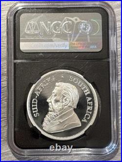 2018-South Africa- 1 Silver Krugerrand- NGC -PF70UC- Tumi Tsehlo- First Release