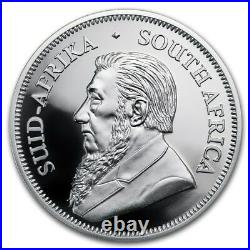 2018 South Africa 1 oz. 999 Silver Krugerrand Capsuled Proof Coin WithOGP & COA