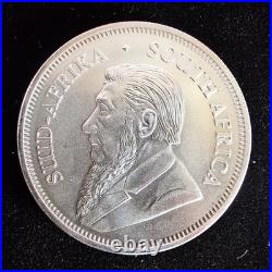 2018 South Africa 1 oz Silver Krugerrand. 999 Fine Bullion Coin