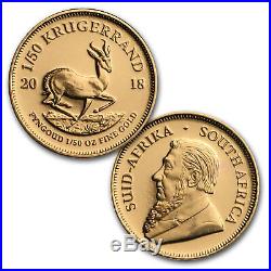 2018 South Africa 6-coin Gold & Silver Krugerrand Proof Set SKU#167371