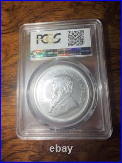 2018 South Africa Krugerrand 1 Rand 1 oz Silver PCGS MS70 First Day of Issue