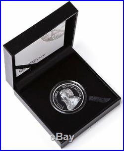 2018 South Africa Krugerrand Silver Proof 1oz Coin Box Coa Mintage 15,000