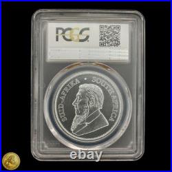 2018 South Africa Silver Krugerand PCGS MS70 First Week Struck -E1444
