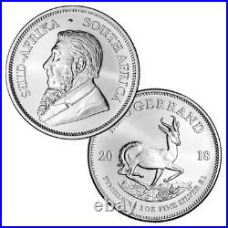 2018 South Africa Silver Krugerrand 1 oz 1 Rand
