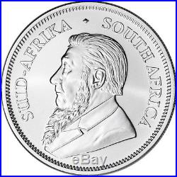 2018 South Africa Silver Krugerrand 1 oz 1 Rand BU 1 Roll Twenty Five 25 Coins