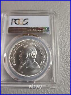 2018 South Africa Silver Krugerrand 1 oz 1 Rand MS69 PCGS First Strike