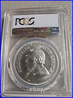 2018 South Africa Silver Krugerrand 1 oz 1 Rand MS69 PCGS First Strike