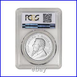 2018 South Africa Silver Krugerrand 1 oz 1 Rand MS70 PCGS First Strike