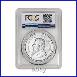 2018 South Africa Silver Krugerrand 1 oz 1 Rand MS70 PCGS First Strike