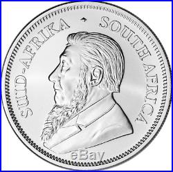 2018 South Africa Silver Krugerrand 1 oz BU 1 Roll Twenty Five 25 Coins